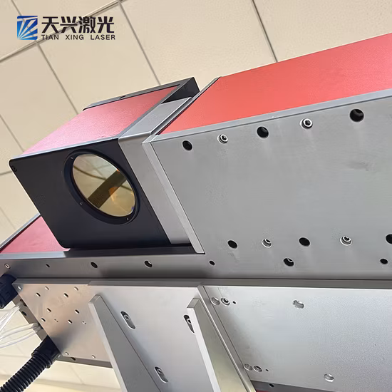 250W/350W Large Format Dynamic Focusing CO2 Galvo Laser Marking Machine LGP Laser Dotting Machine for LED Panel Light Carpet